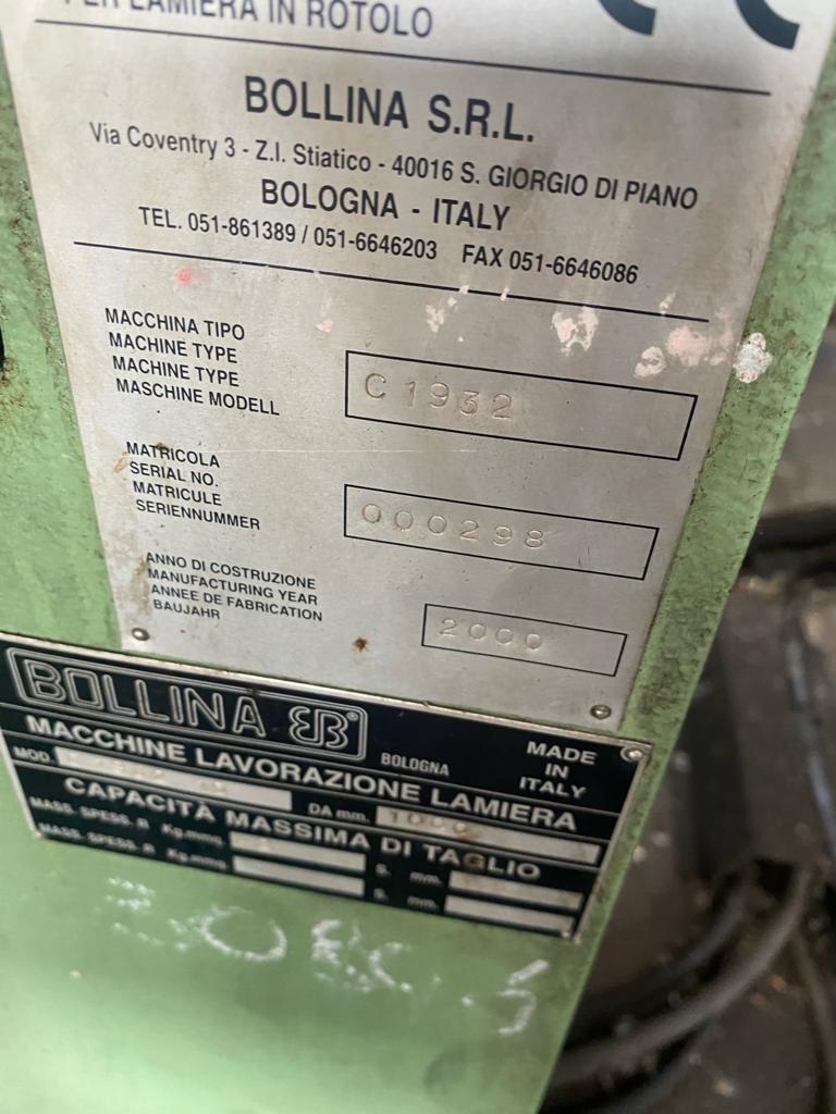 Refurbished 2000 BOLLINA C-1932