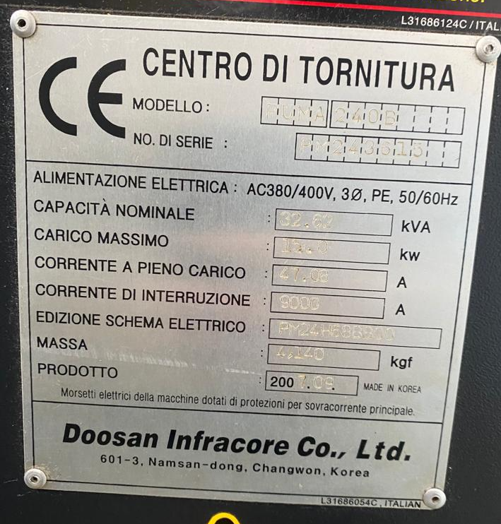 Usato 2007 Doosan PUMA 240B