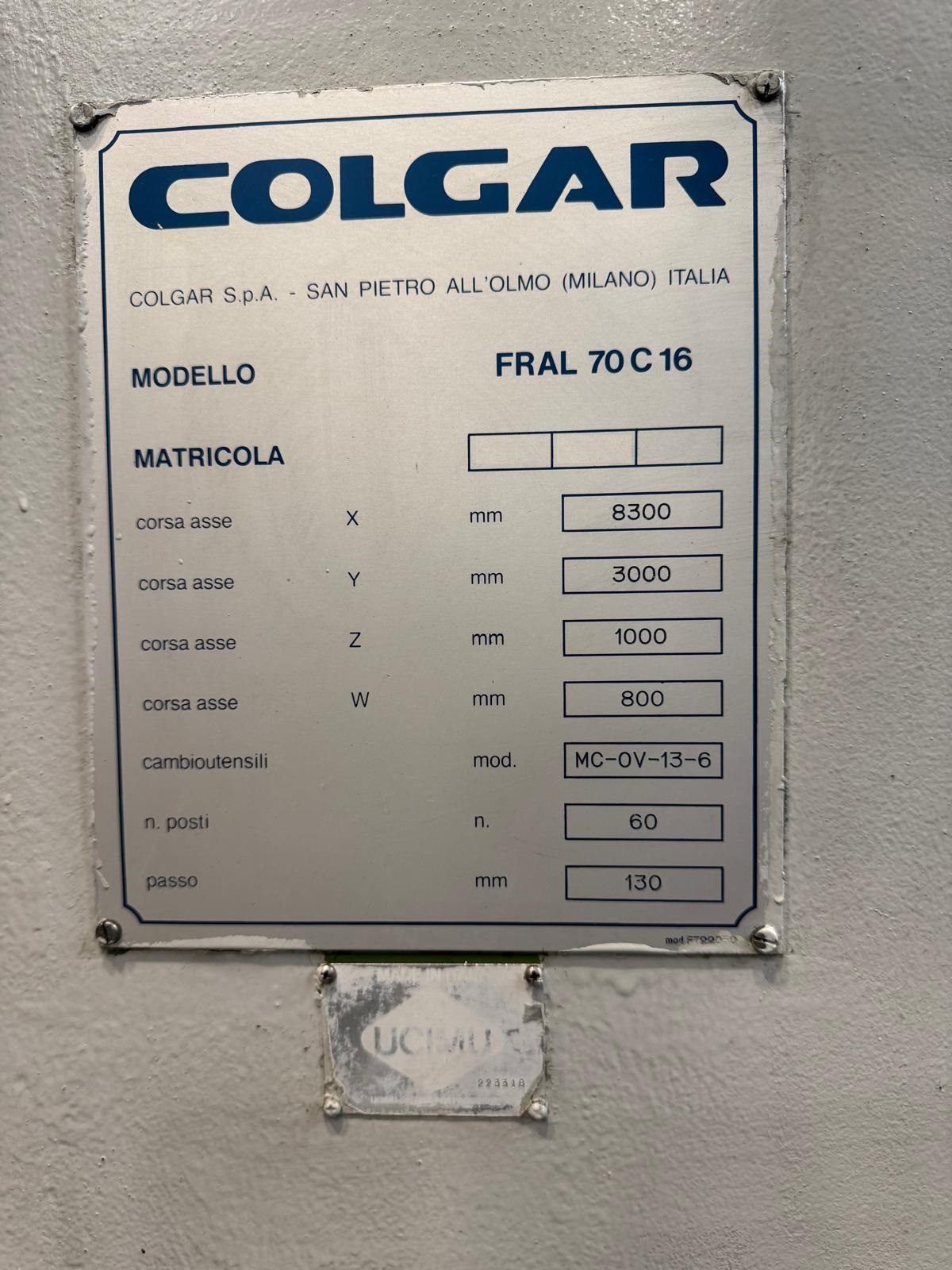 Usato COLGAR FRAL 70 C16