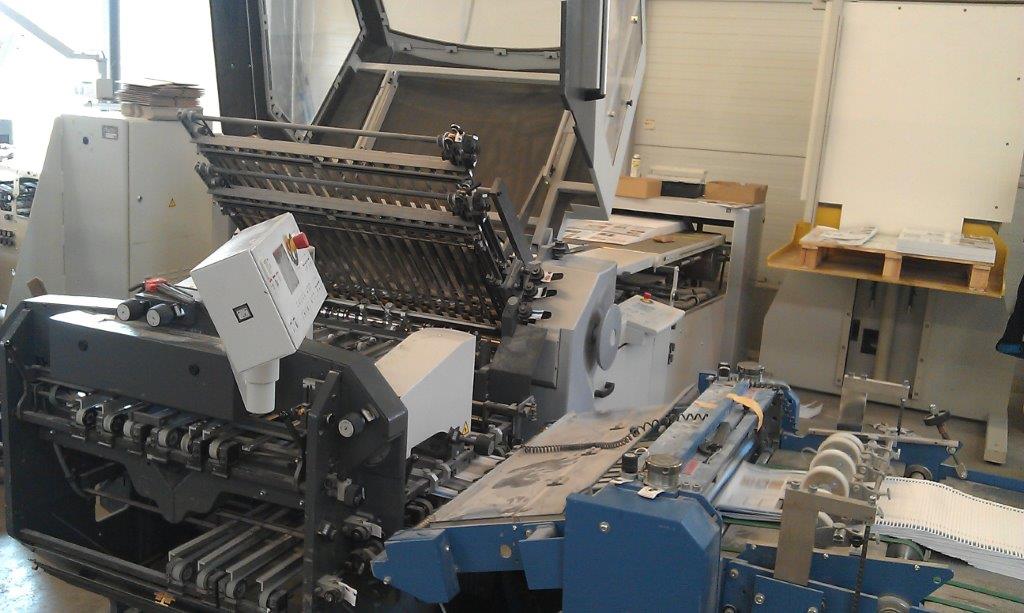 Used Heidelberg Stahl KH 784KTLRFH 82 combination folding 2005