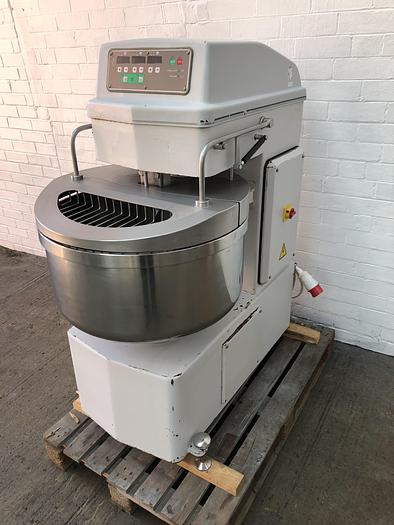 Used VMI FBF60, 60kg (dough capacity) Spiral Mixer, 2 speed, touch panel