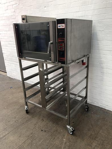 Used Euro Fours Single 4 Tray Bake Off Oven