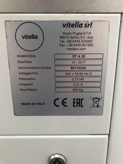 Used Vitella SRL 20Pc Hydraulic Dough Divider