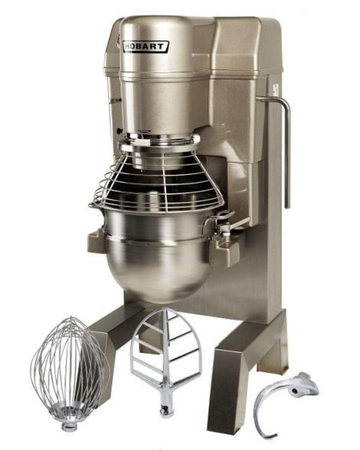Hobart HSM40, 40ltr Planetary Mixer, Guarded, Stainless Steel Bowl, Beater, Whisk and Hook