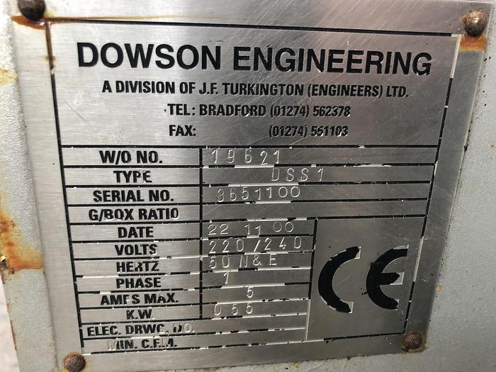 Used Dowson 10/14mm Dual Bread Slicer