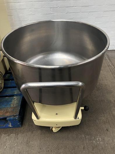Used Kemper ST75A, 120kg (dough capacity) Spiral Mixer, 2 speed, 2 timers, supplied with 2 bowls