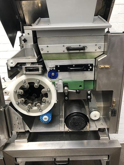 Used Konig Mini Rex 4000, 2 pocket roll plant with forming station, refurbished with new belts