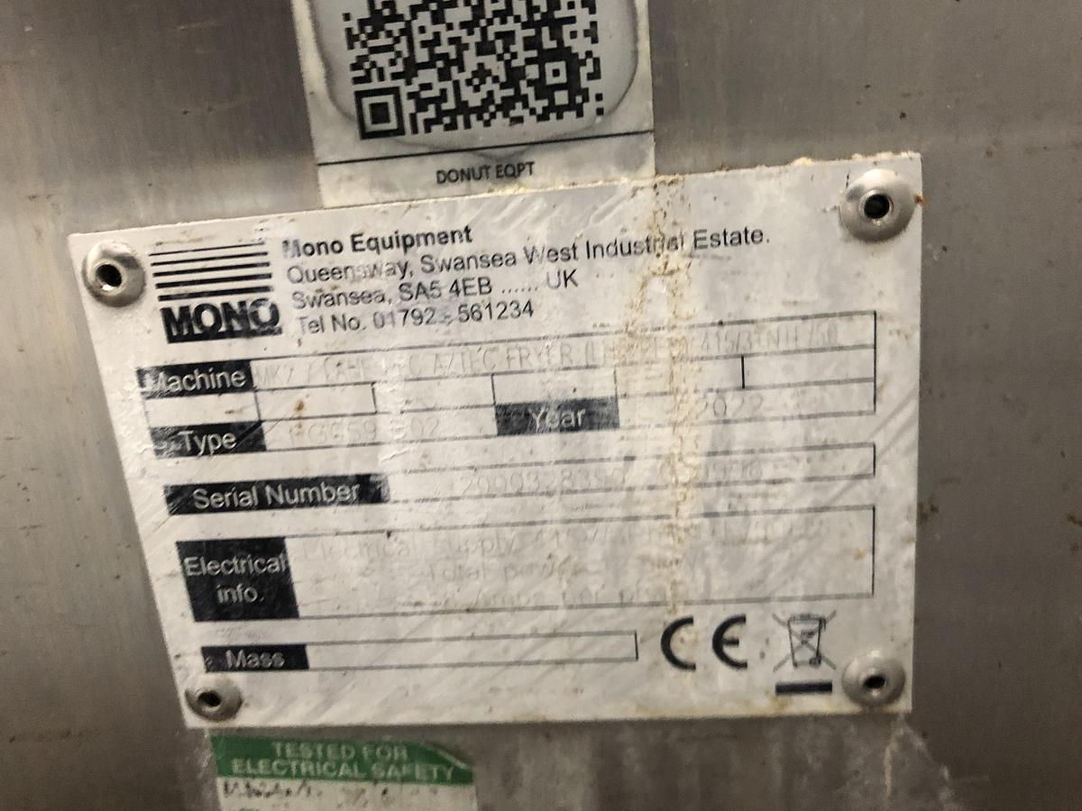 Used Mono Aztec Doughnut fryer