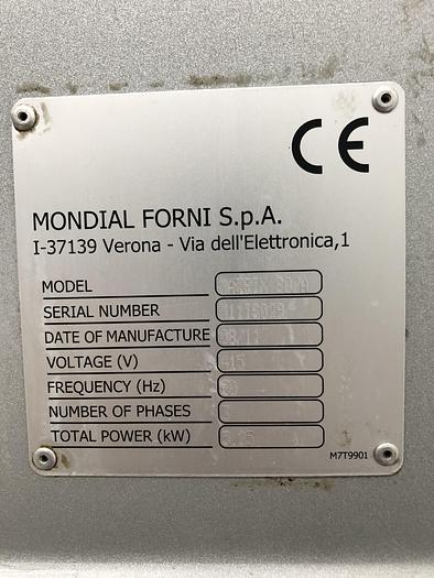Used Mondial Forni Matrix 80/A Spiral Mixer