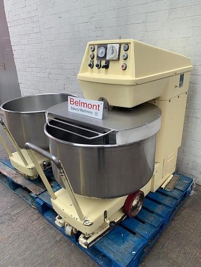 Used Kemper ST75 with 2 removable bowls, 120KG Dough Spiral Mixer