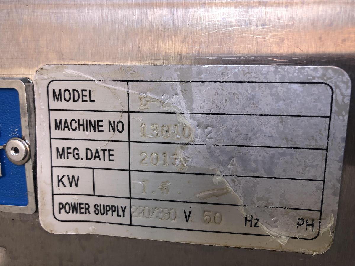 Used Sinmag D20, 20 piece hydraulic divider