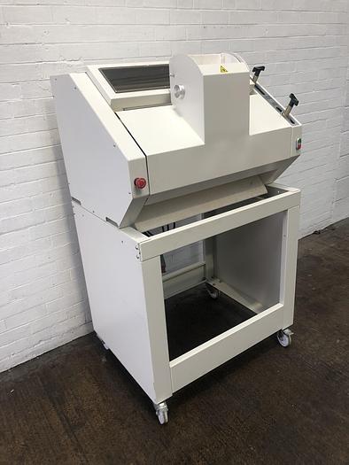 Used Mecnosud 30" Long French Stick/ Baguette Molder on Stand