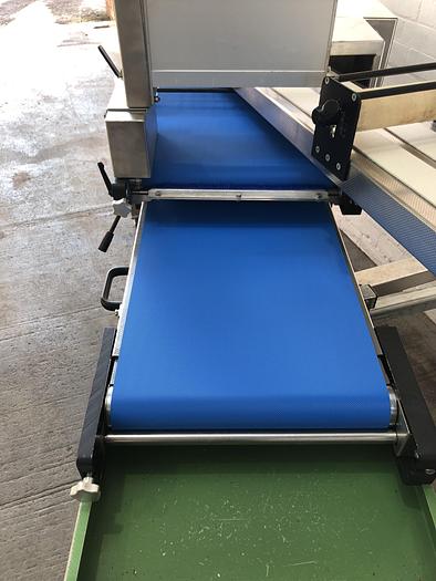 Used Konig Mini Rex 4000, 2 pocket roll plant with forming station, fully refurbished with new belts