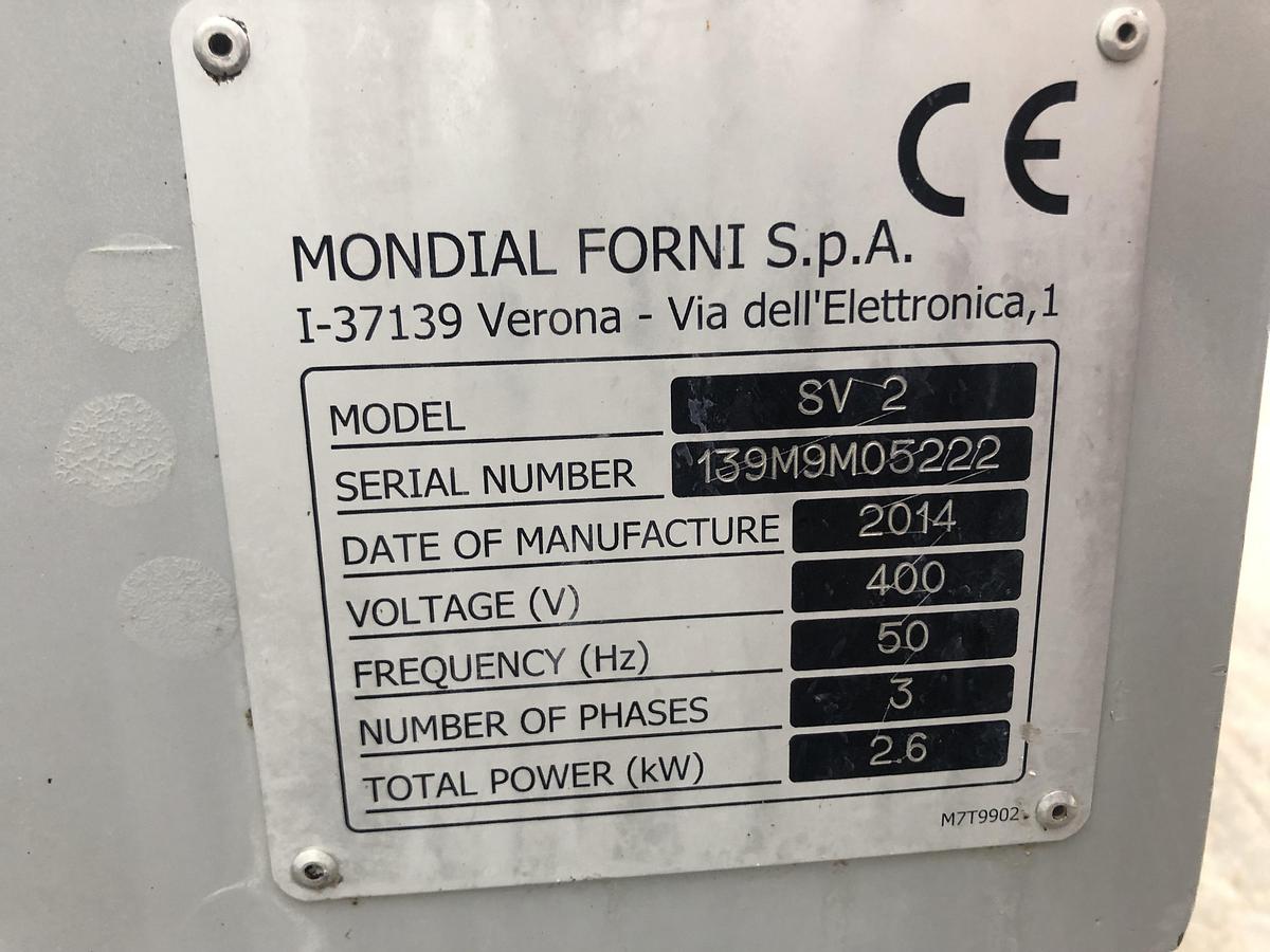 Used Mondial Forni SV2 Volumetric Dough Divider 260g - 1050g Weight Range