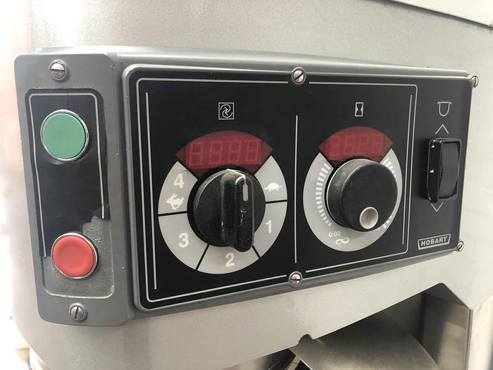 Used Hobart HL800 Guarded Planetary Mixer, Stainless Bowl and 3 Tools