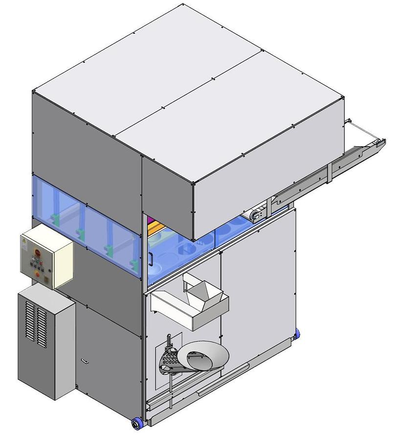 Esmach ECP EVO329- Automatic Intermediate Proofer with a 329-pocket capacity - usable: 289
