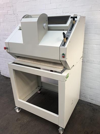 Used Mecnosud 30" Long French Stick/ Baguette Molder on Stand