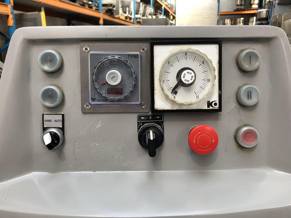Used Kemper ST75A, 120kg (dough capacity) Spiral Mixer, 2 speed, 2 timers, supplied with 2 bowls