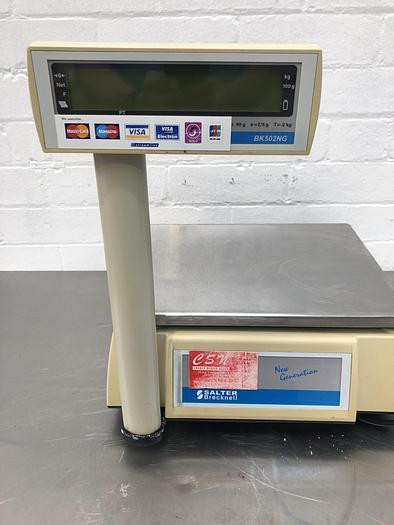 Used Salter BK502NG Butchers Weighing Scales