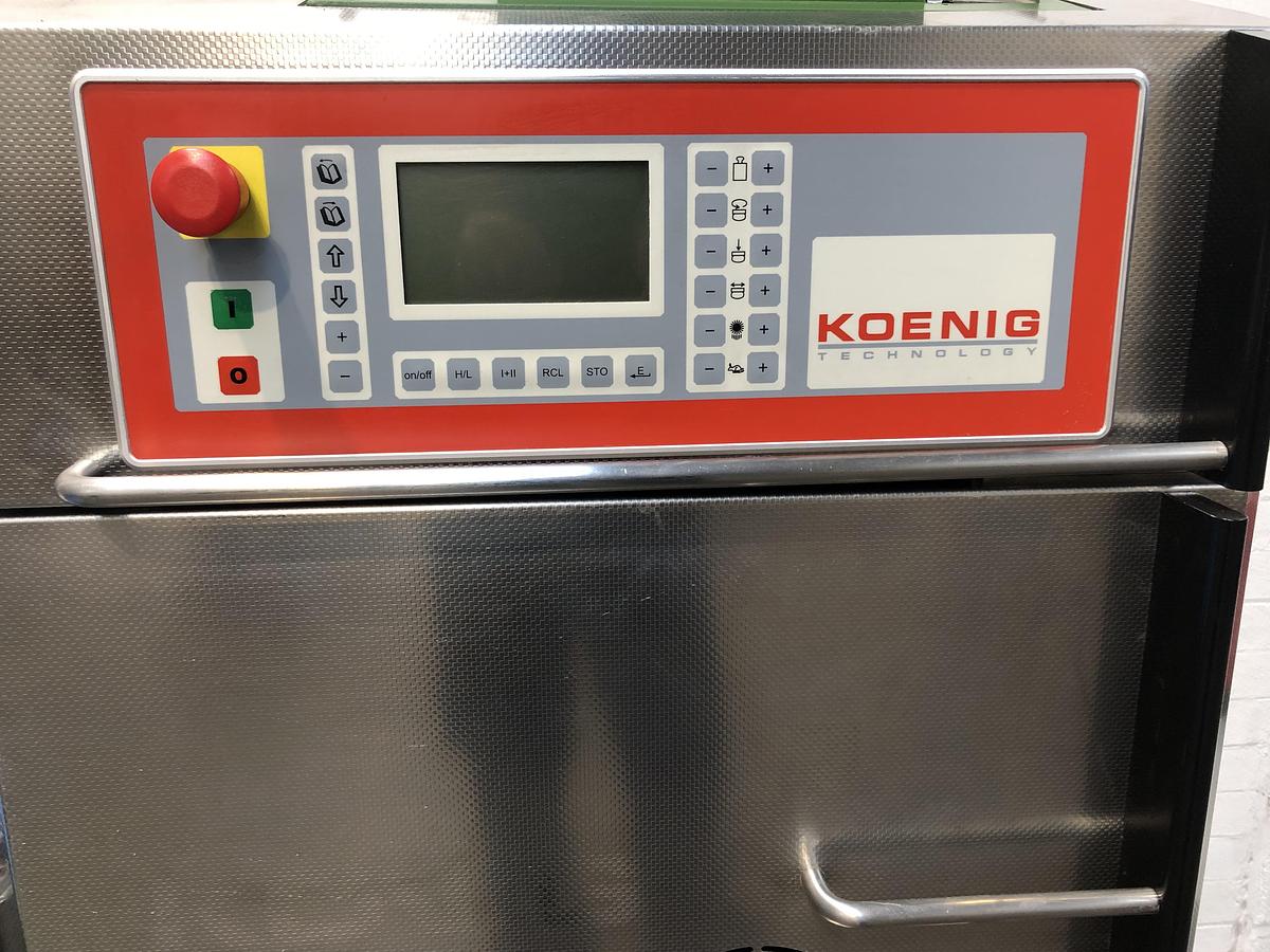 Refurbished Konig Mini Rex Futura, 2 Pocket Roll Plant with forming station, fully remanufactured, like new