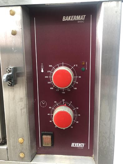 Used Leventi Bakermat Junior Basic 2 tray Bake off Oven