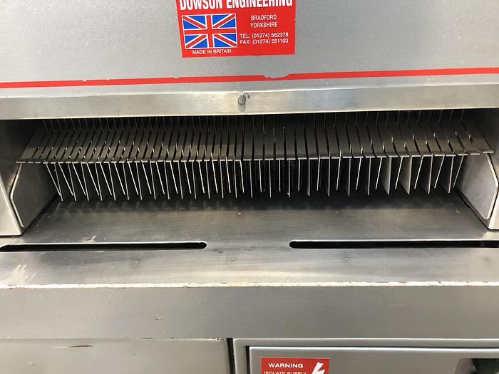 Used Dowson 10/14mm Duel Bread Slicer New Blades Fitted