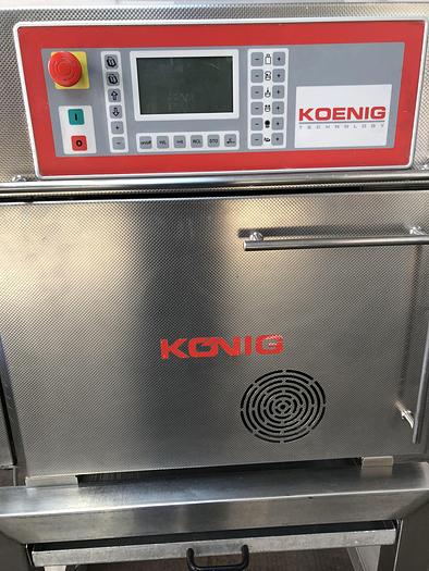 Used Konig Mini Rex 4000, 2 pocket roll plant with forming station, fully refurbished with new belts