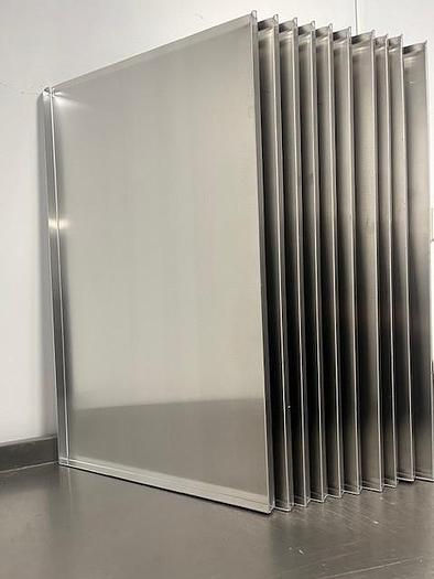 Used 18" x 30" 3 Side bakery trays - Pack of 10