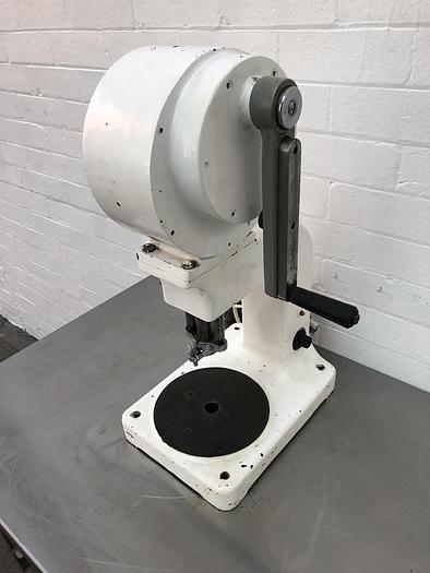 Used Crypto Peerless Handomatic Pie Blocker, large selection of dies to suit at additional cost
