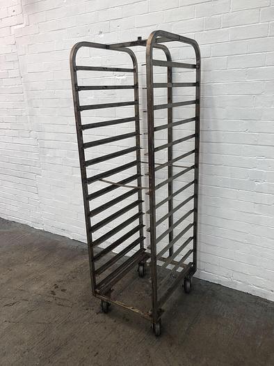 Used 18 x 30 14 Runner Revent Oven Bakery Rack