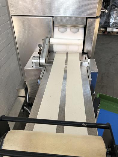 Used Konig Mini Rex 4000, 2 pocket roll plant with forming station, fully refurbished with new belts