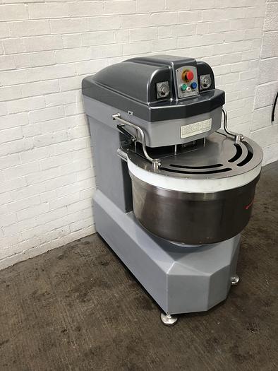 Used Escher M60 KG (Dough Weight) 2 Speed Spiral Mixer