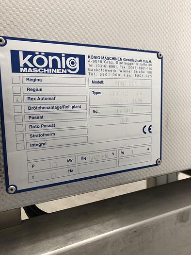 Used 2001 Konig Mini Rex 4000