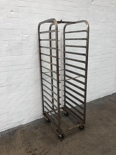 Used 18 x 30 14 Runner Revent Oven Bakery Rack