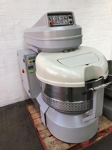 Used Mondial Forni Easy120, 120kg (dough capacity) spiral, 2 speed, 2 timers, supplied with 2 bowls