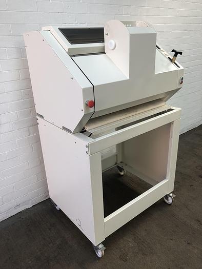 Used Mecnosud 30" Long French Stick/ Baguette Molder on Stand