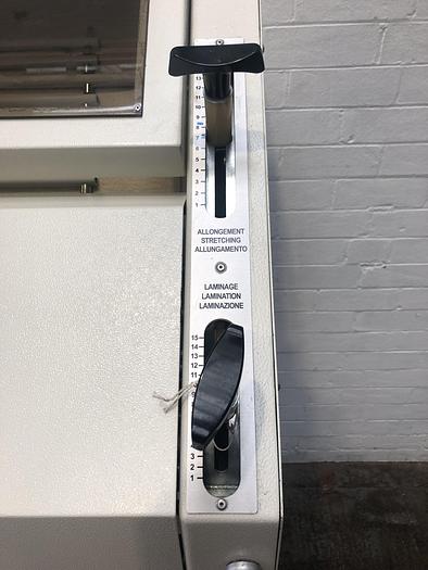 Used Mecnosud 30" Long French Stick/ Baguette Molder on Stand