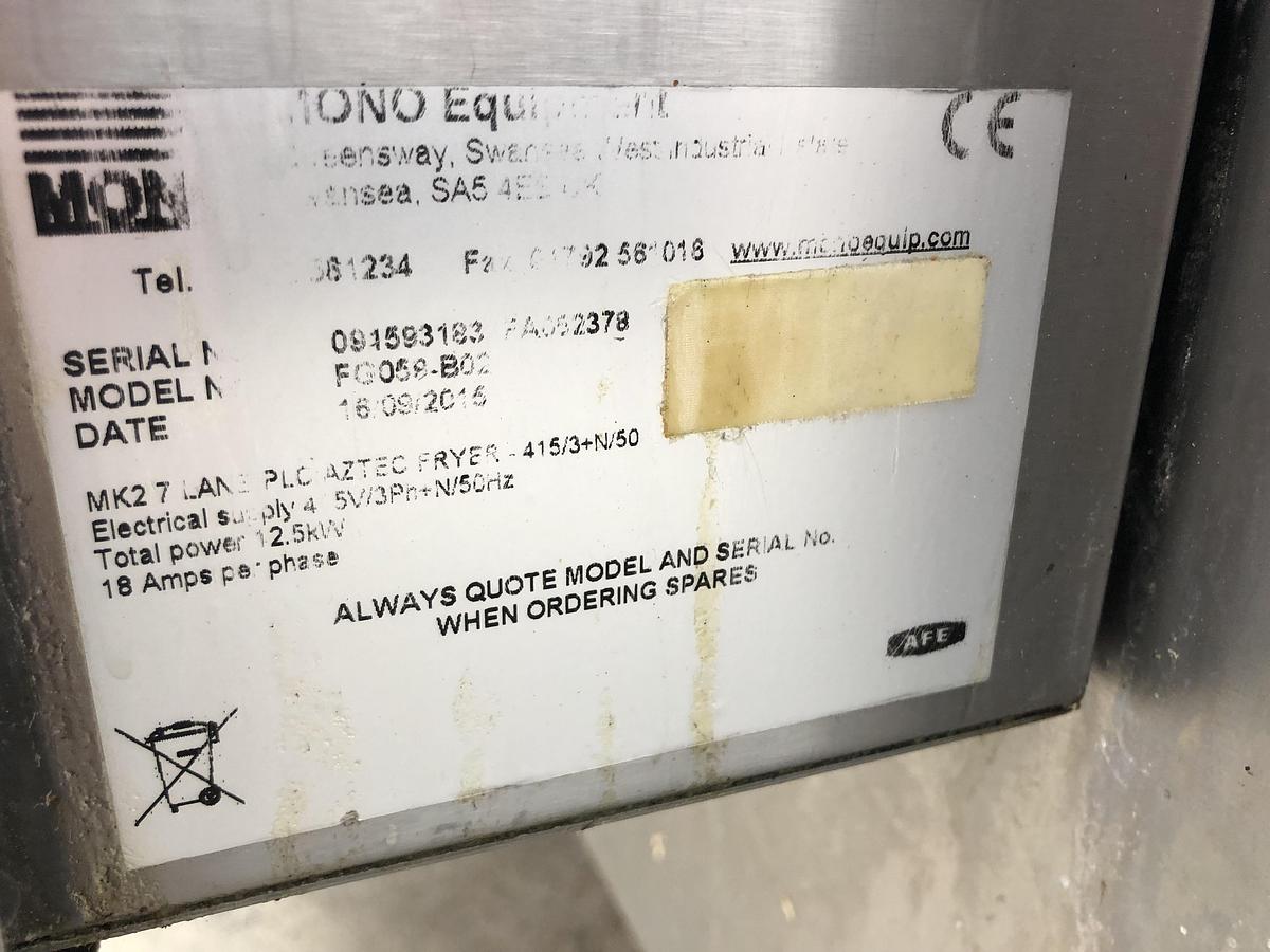 Used Mono Aztec Doughnut fryer