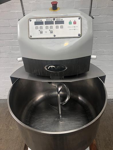 Used Mondial Forni Matrix 80/A, 80kg (dough capacity) Spiral Mixer, 2 speed, touch panel