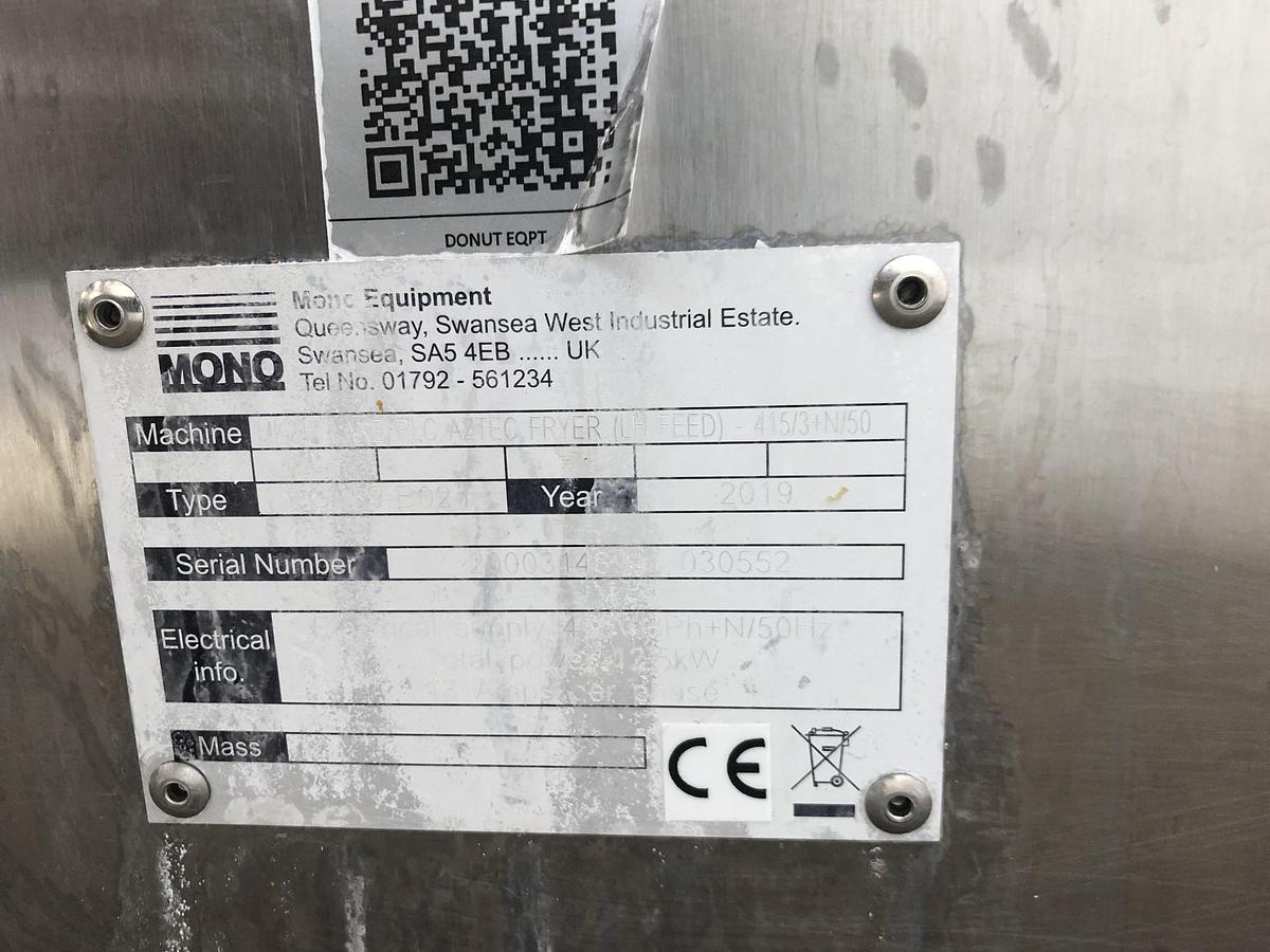 Used Mono Aztec Doughnut fryer