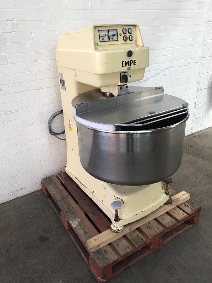 Used Kemper SP75, 120kg (dough capacity) Spiral Mixer, 2 speed, 2 timers
