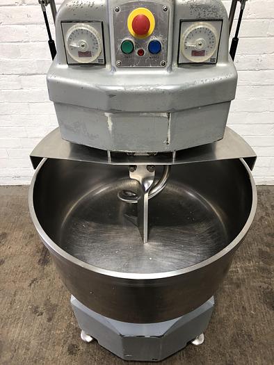 Used Escher M60 KG (Dough Weight) 2 Speed Spiral Mixer