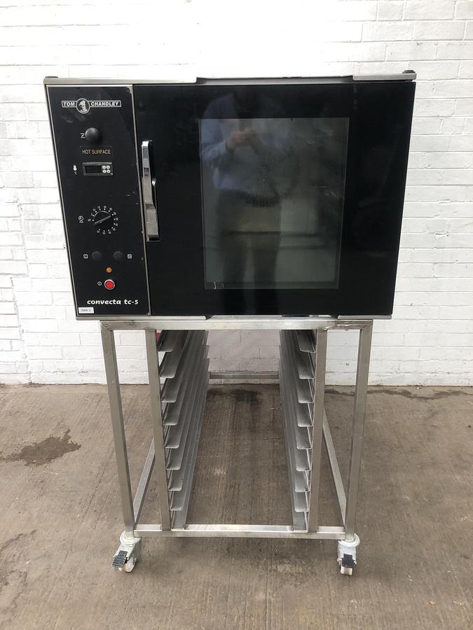 Used Tom Chandley Compatca TC5 (18" x 30" Tray size) Bake off Oven