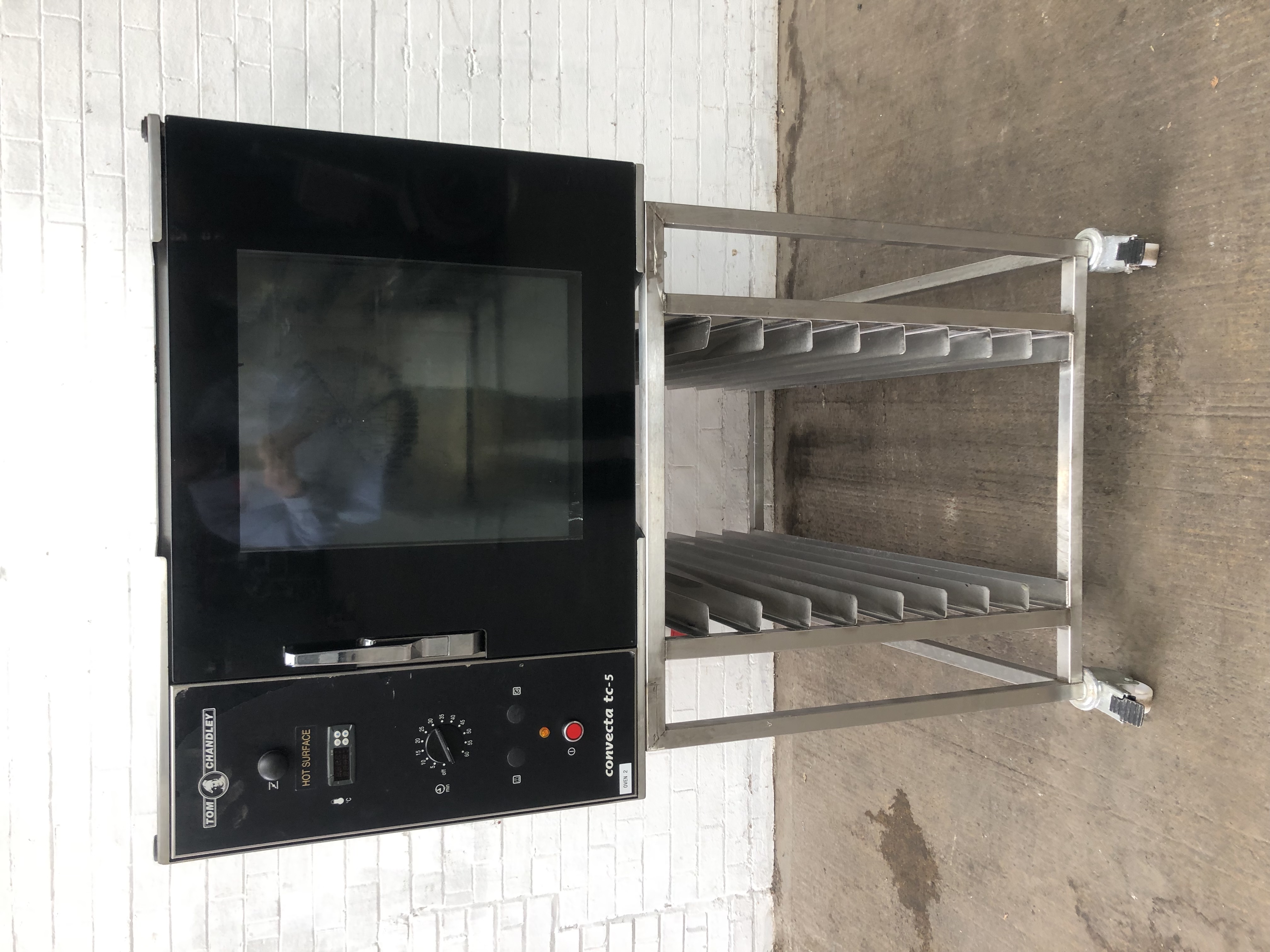 Used Tom Chandley Compatca TC5 (18" x 30" Tray size) Bake off Oven