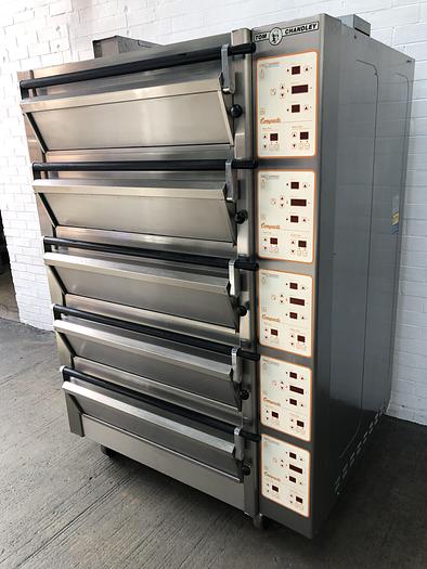 Used Tom Chandley 5 Deck 10 Tray Bakery Oven