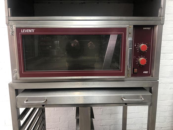 Used Leventi Bakermat Junior Basic 2 tray Bake off Oven