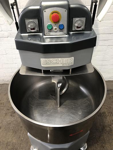 Used Escher M60 KG (Dough Weight) 2 Speed Spiral Mixer