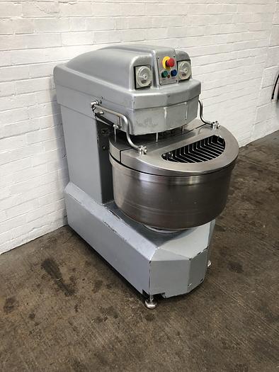 Used Escher M60 KG (Dough Weight) 2 Speed Spiral Mixer