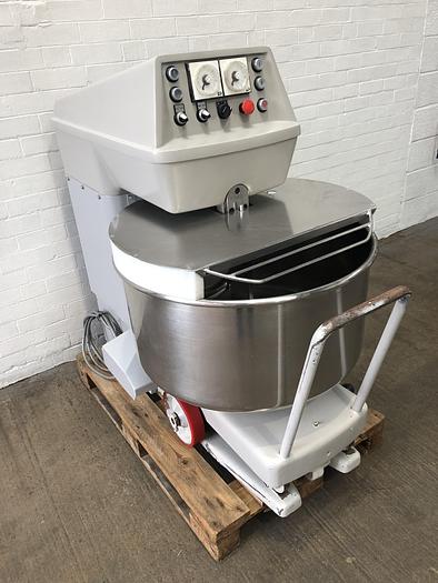 Used Kemper ST75A, 120kg (dough capacity) Spiral Mixer, 2 speed, 2 timers, supplied with 2 bowls