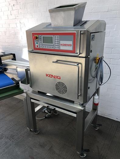 Used Konig Mini Rex 4000, 2 pocket roll plant with forming station, fully refurbished with new belts